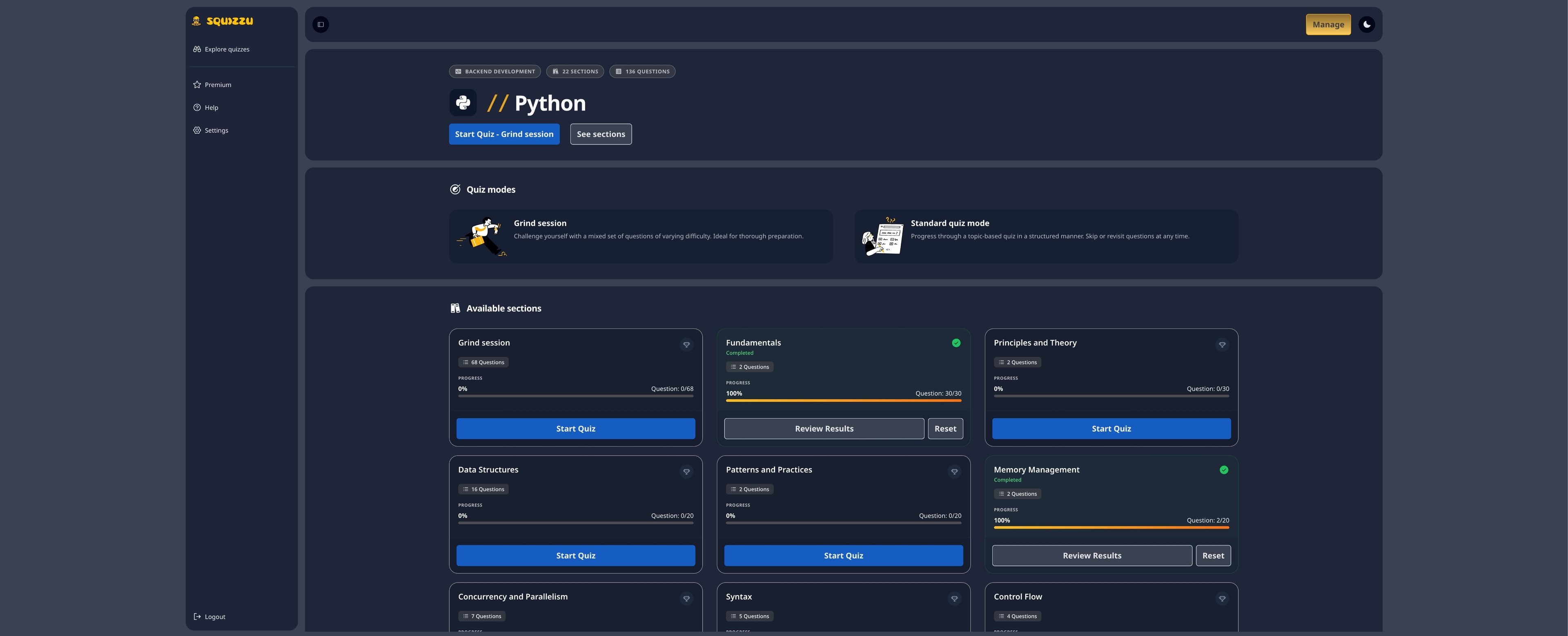 Choose Your Learning Mode